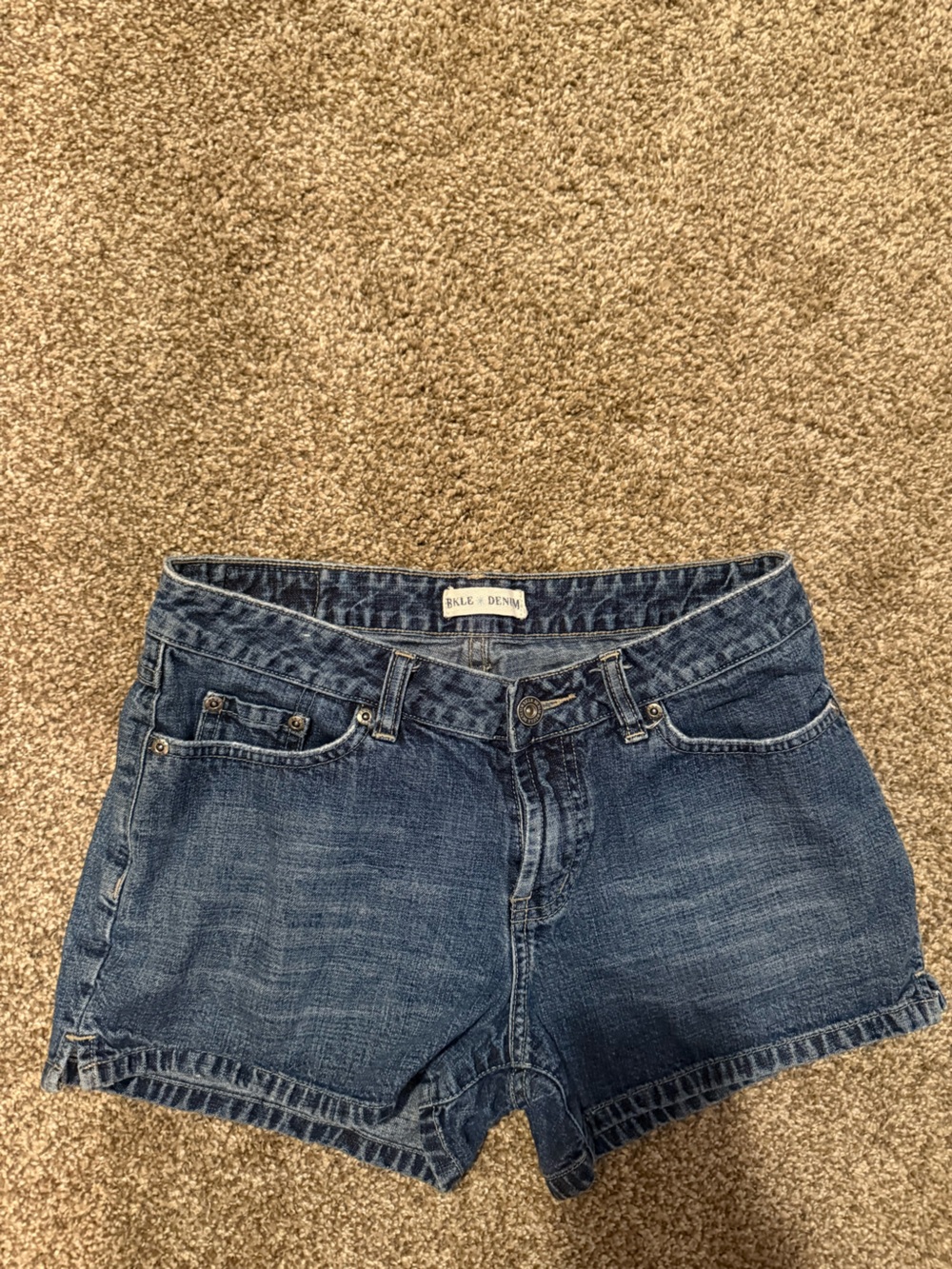 Women’s Blue Jean Shorts- Classic Midrise